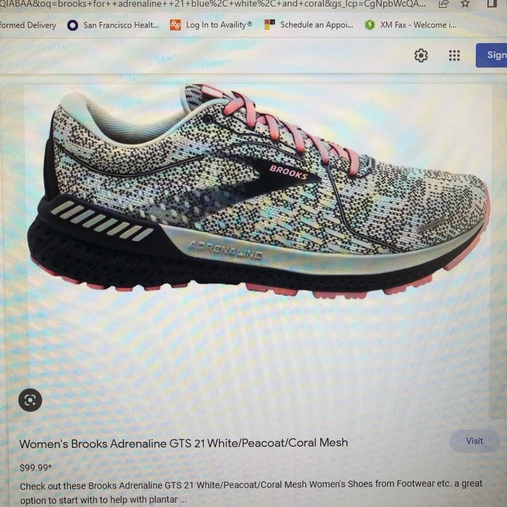 Brooks adrenaline , like new, only wore them couple of times